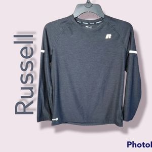 Russell Athletic Boys Black Shirt L